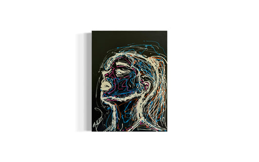 Woman in the night